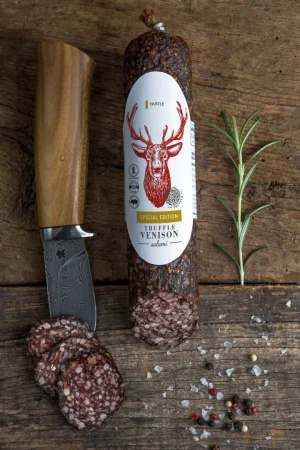 Sonderedition Hirsch Salami mit Trüffel